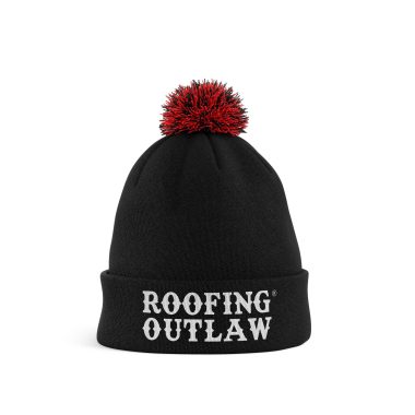 The Roofing Outlaw Bobble Beanie