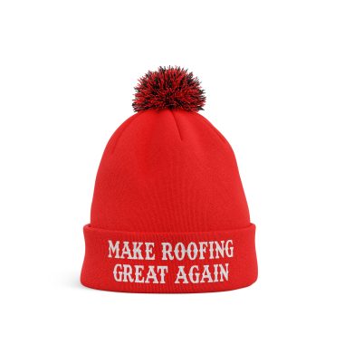 Make Roofing Great Again Bobble Beanie