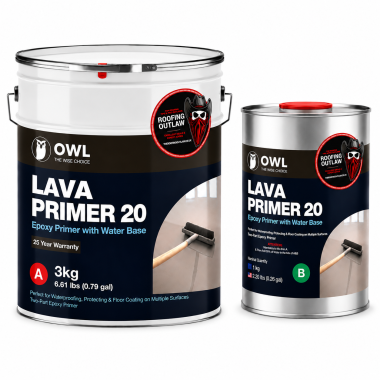 Owl Lava Primer 20 – 4kg Two-Part Water-Based Epoxy Primer