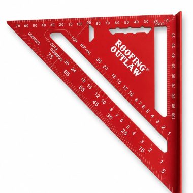 7" Metal Speed Square – Rafter Square & Angle Guide