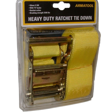 Heavy Duty Ratchet Tie Down 50mm x 7.5m